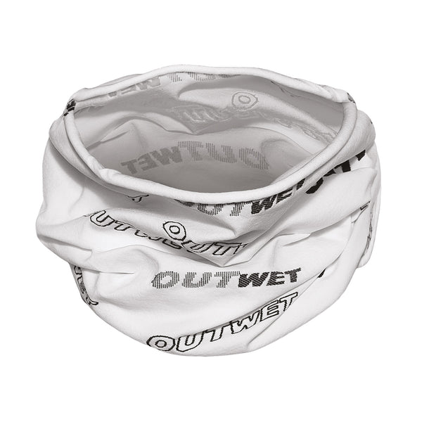 Outwet buff sjaal wit OW NECK uni size