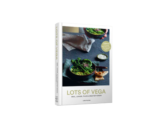 Keff Dessing Publishing BV Boek Lots of Vega Kookboek Lotte Vermeer