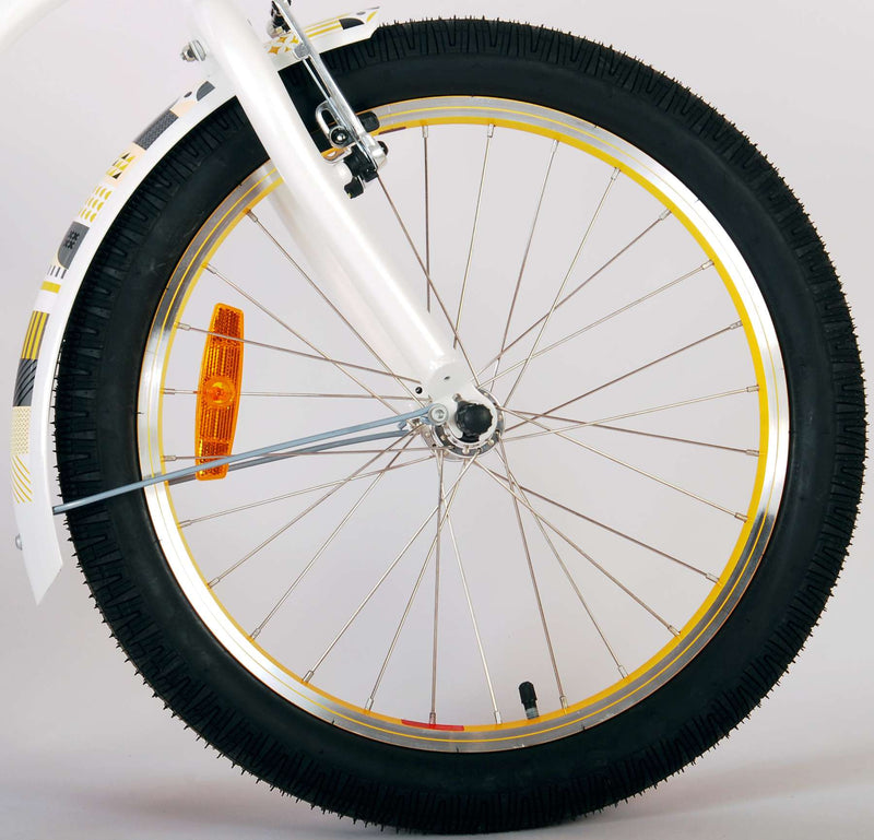 Load image into Gallery viewer, Volare Miracle Cruiser Kinderfiets Meisjes 20 inch Wit Prime Collection
