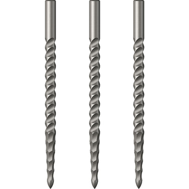 Mission Mission Lunar CS Tip Dart Points Silver 40 mm