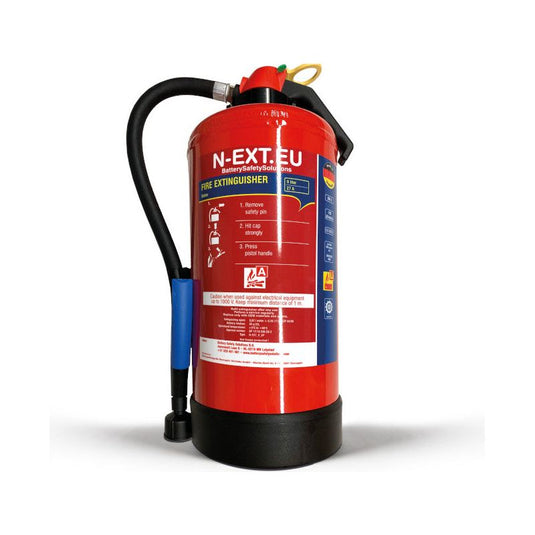 Brandblusser voor Lithium (-Ion) accu's 6L