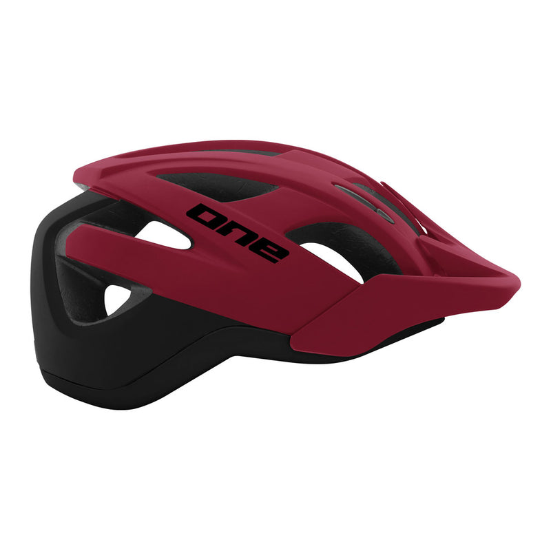Load image into Gallery viewer, One helm trail pro s m (55-58) black red
