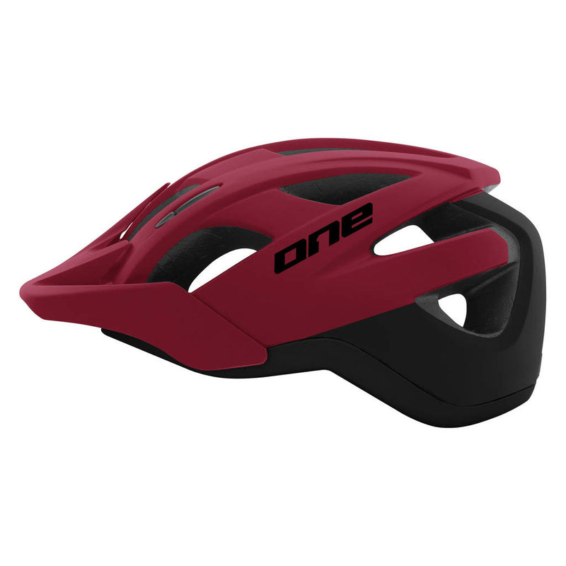 Load image into Gallery viewer, One helm trail pro m l (58-61) black red
