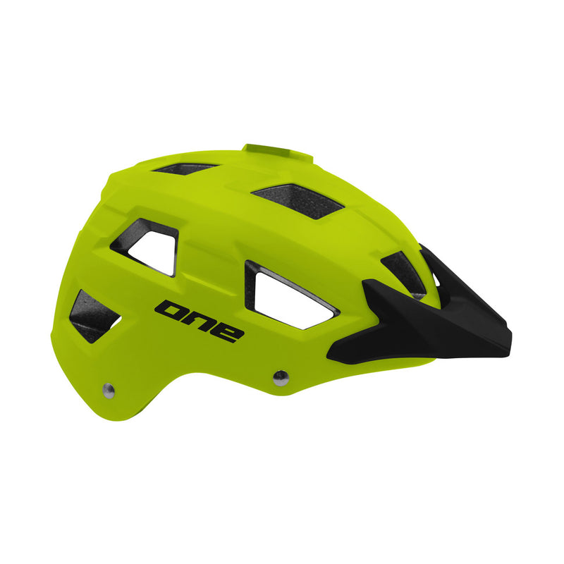 Load image into Gallery viewer, One helm trail m l (58-61) black green
