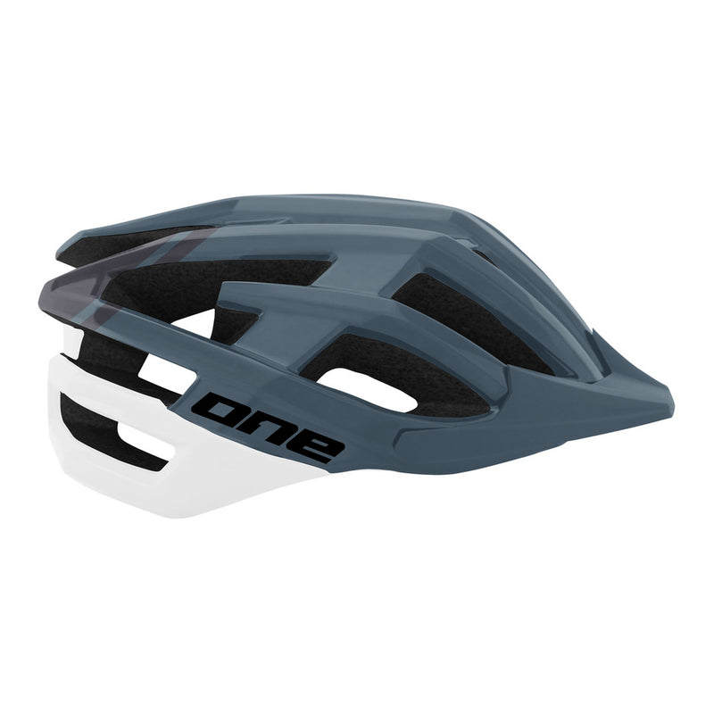 Load image into Gallery viewer, ONE One helm mtb race m l (57-61) grey white
