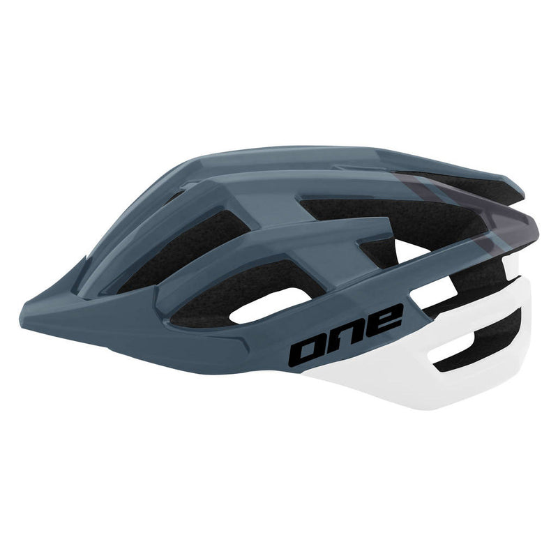 Load image into Gallery viewer, ONE One helm mtb race m l (57-61) grey white
