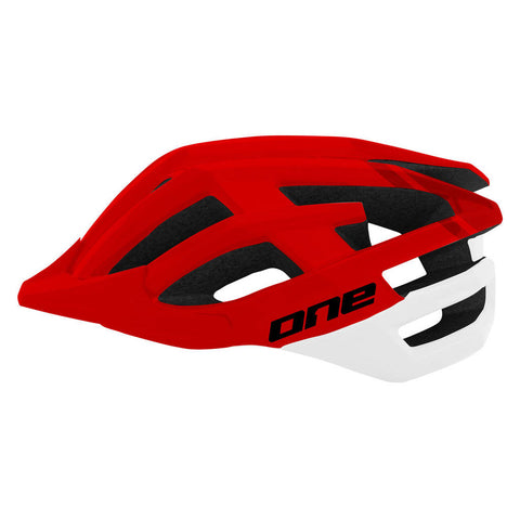 One helm mtb race s m (54-58) red white