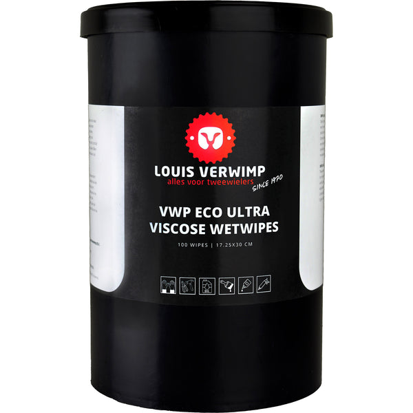 VWP poetsdoeken Eco Ultra Viscose Wetwipes (100st)