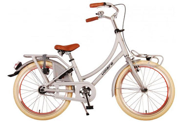 Volare Oma Kinderfiets Meisjes 20 inch Mat Zilver