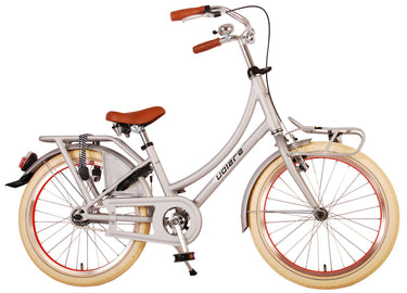 Volare Oma Kinderfiets Meisjes 20 inch Mat Zilver