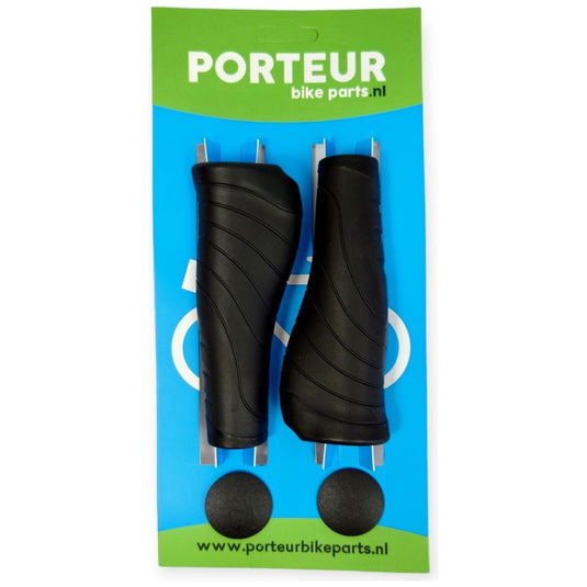 Porteur handvatten ergo zwart