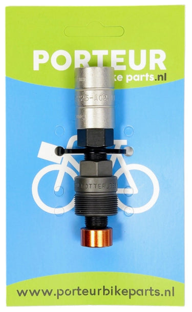 Porteur cranktrekker met dopsleutel