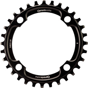 Praxis Kettingblad 1x MTB 104BCD 30t zwart