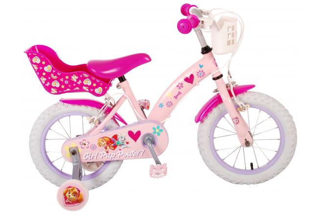 Load image into Gallery viewer, Paw Patrol Kinderfiets Meisjes 14 inch Roze Twee handremmen
