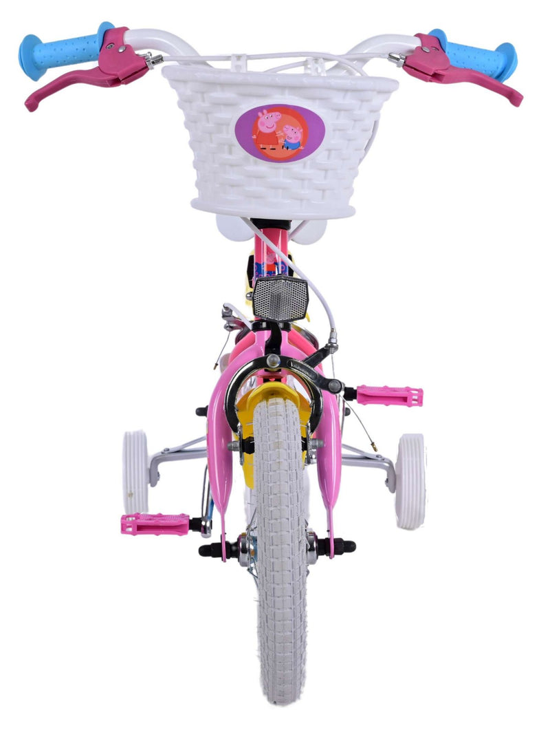 Load image into Gallery viewer, Peppa Pig Kinderfiets Meisjes 12 inch Roze Twee handremmen
