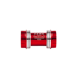CEMA Bracketas OSBB Interlock Shimano-Keramisch-Rood