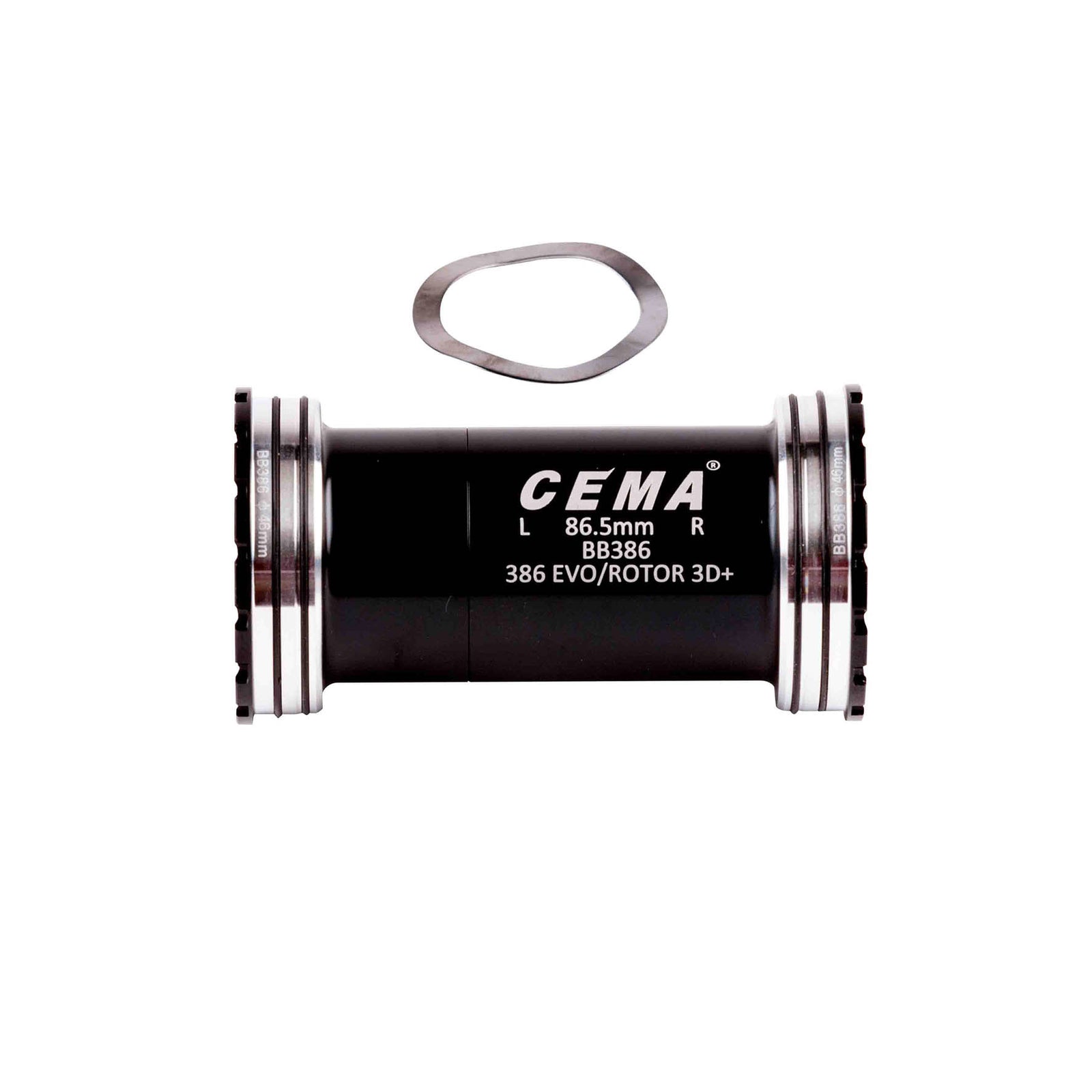 CEMA Bracketas BB386 Interlock FSA386 Rotor3D+(30mm)Ker-Zwart