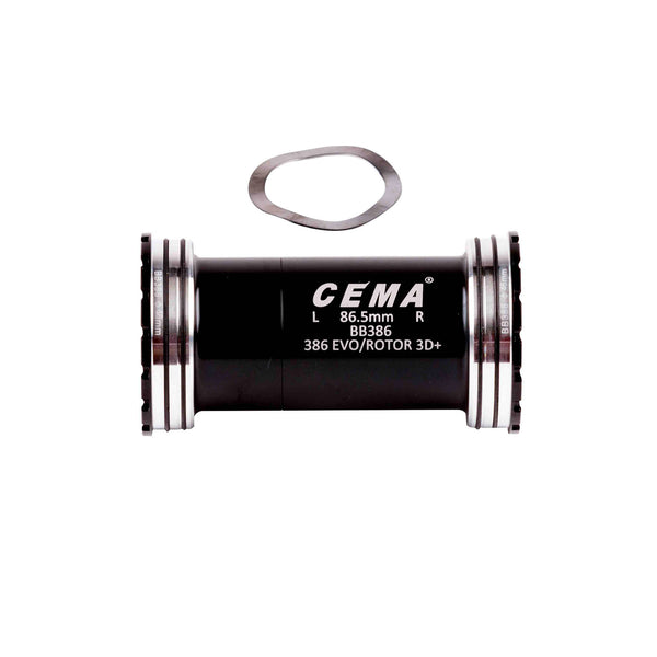 CEMA Bracketas BB386 Interlock FSA386 Rotor3D+(30mm)RVS-Zwart