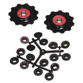 Load image into Gallery viewer, VWP Set derailleurwieltjes 11t. PUL-110 ceramic lagers
