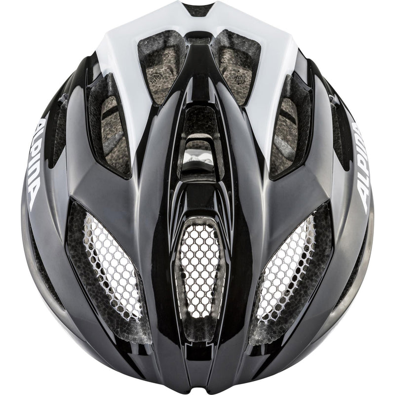 Load image into Gallery viewer, Olympic sportswear alpina sports racehelm fedaia 53-58 zwart wit
