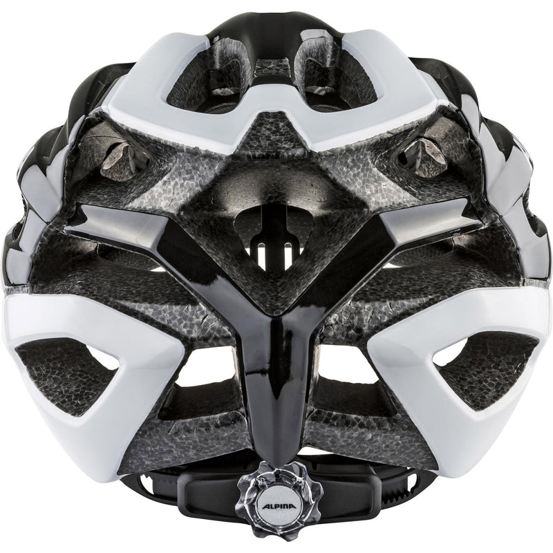 Load image into Gallery viewer, Olympic sportswear alpina sports racehelm fedaia 53-58 zwart wit
