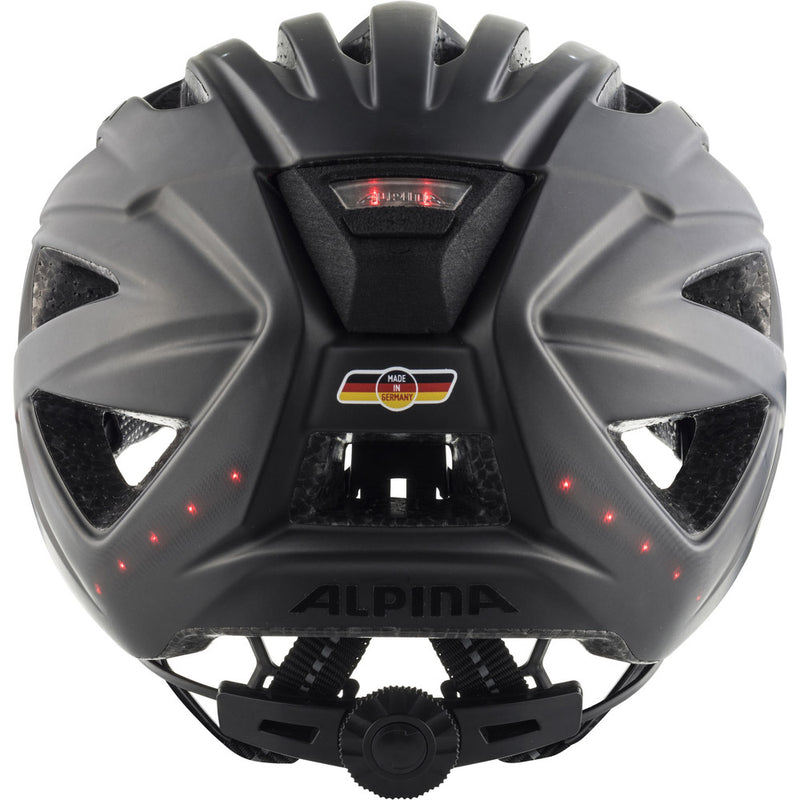 Load image into Gallery viewer, Alpina sports urban helm haga led 51-56 mat zwart
