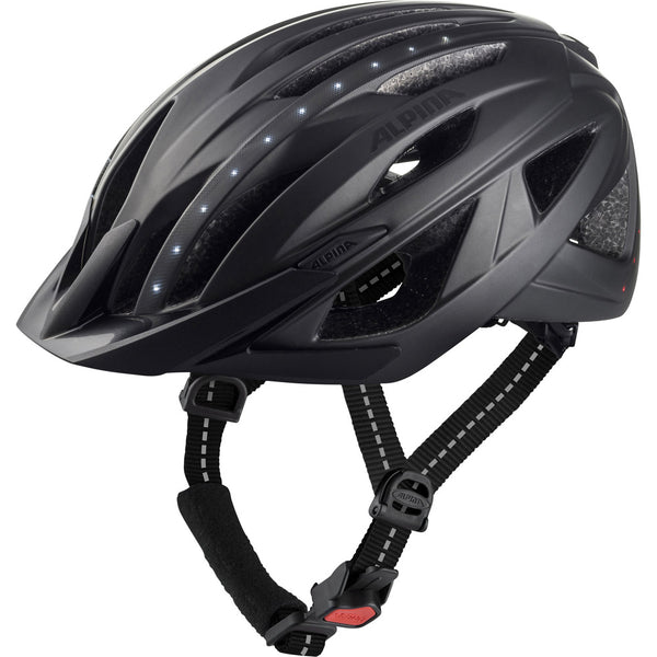 Olympic sportswear sports urban helm haga led 51-56 mat zwart