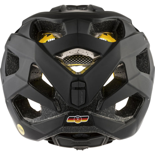 Alpina sports mtb helm plose mips 52-57 mat zwart