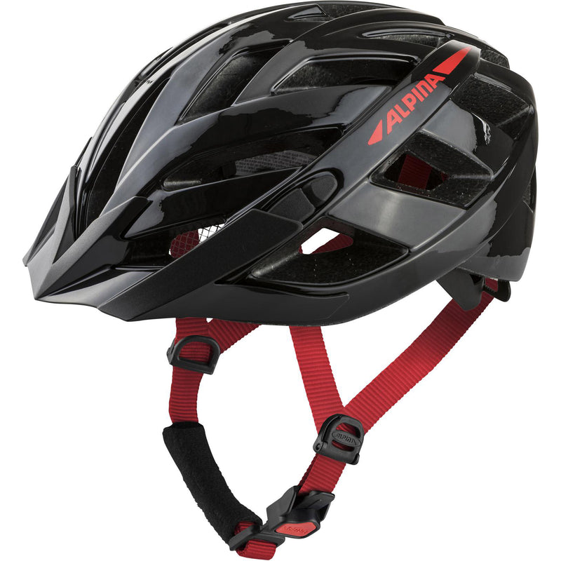 Load image into Gallery viewer, Olympic sportswear Helm Panoma 2.0 black-red gloss 52-57
