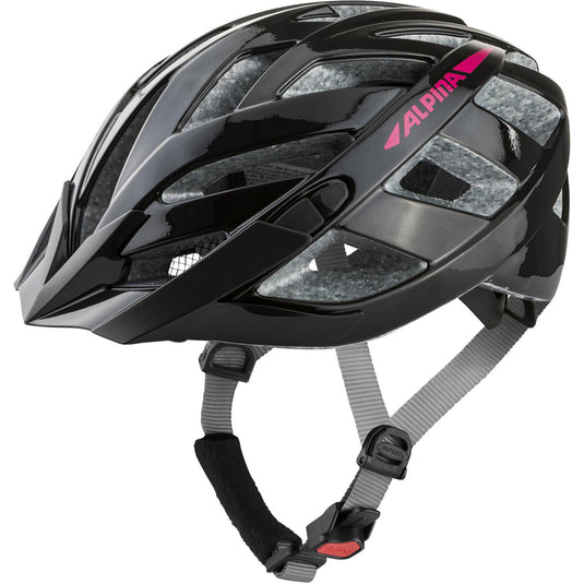 Alpina sports tour helm panoma 2.0 52-57 glans zwart roze