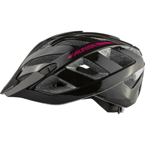 Olympic sportswear sports tour helm panoma 2.0 52-57 glans zwart roze