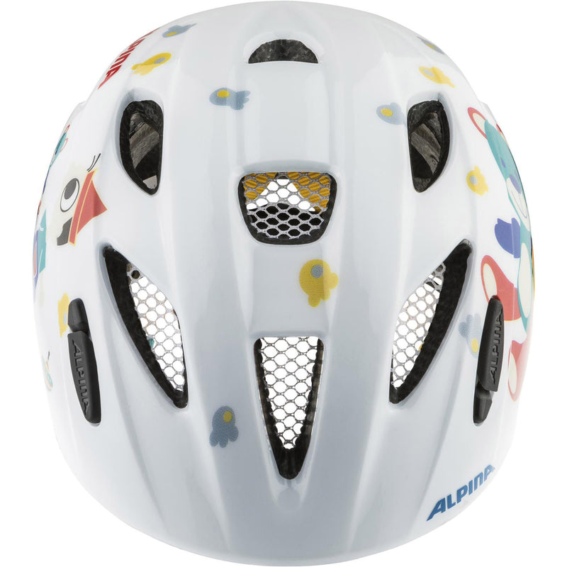 Load image into Gallery viewer, Olympic sportswear alpina sports kinderhelm ximo white bear 47-51 glans
