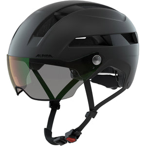 Alpina sports urban helm soho visor v 52-56 mat zwart