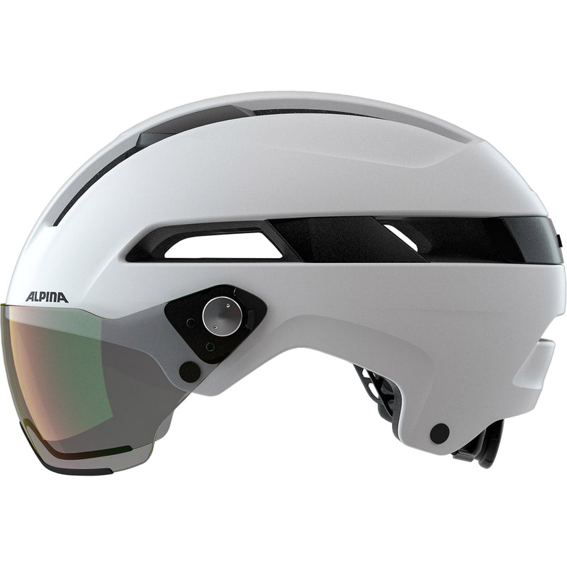 Load image into Gallery viewer, Alpina sports urban helm soho visor v 52-56 mat wit
