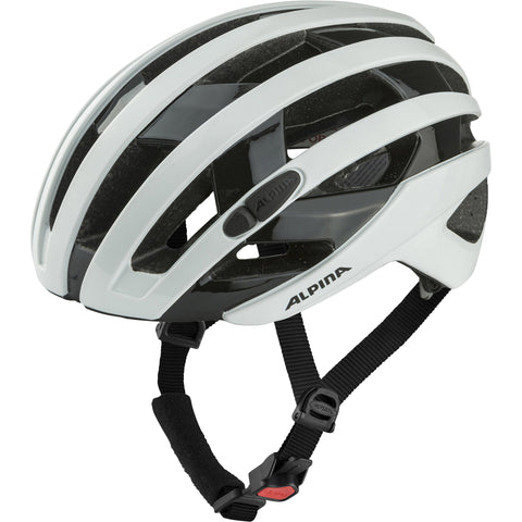 Olympic sportswear sports racehelm ravel 55-59 glans wit