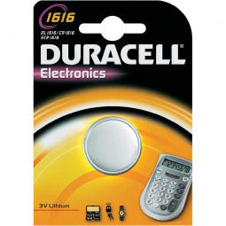 Batterij Duracell DL1616 CR1616 3V Lithium