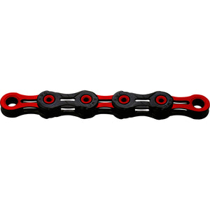 Kmc ketting 1 2-11 128 116 10v dlc10 zwart rood