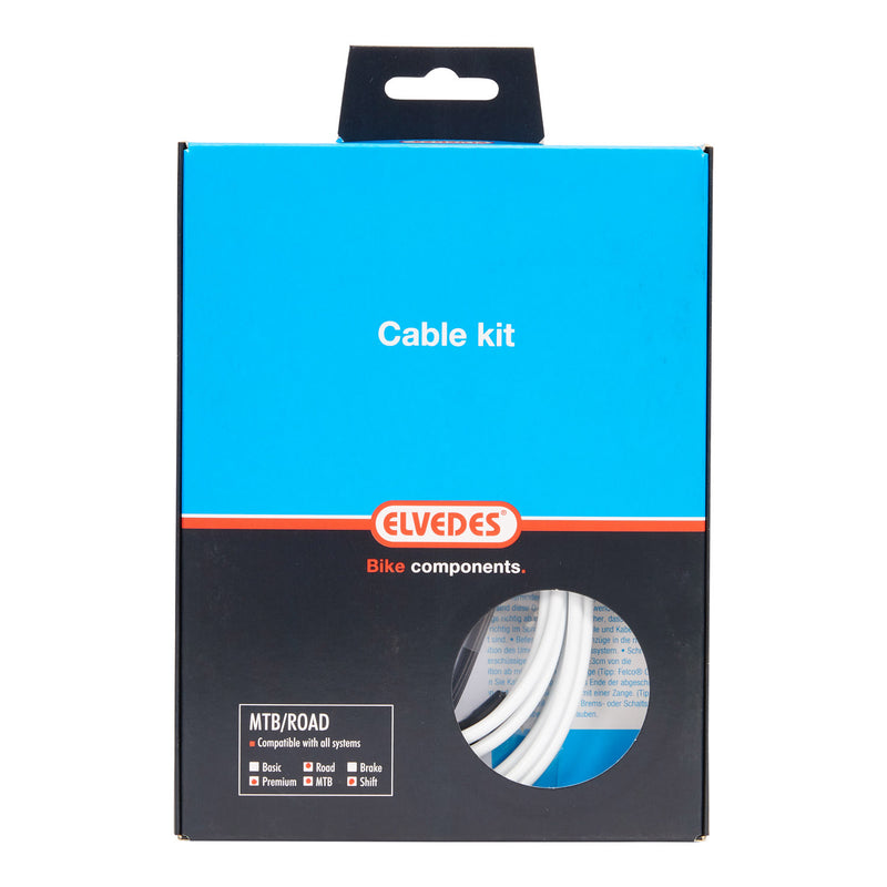 Load image into Gallery viewer, Elvedes Schakelkabelkit ProL.ATB Race wit 2017157
