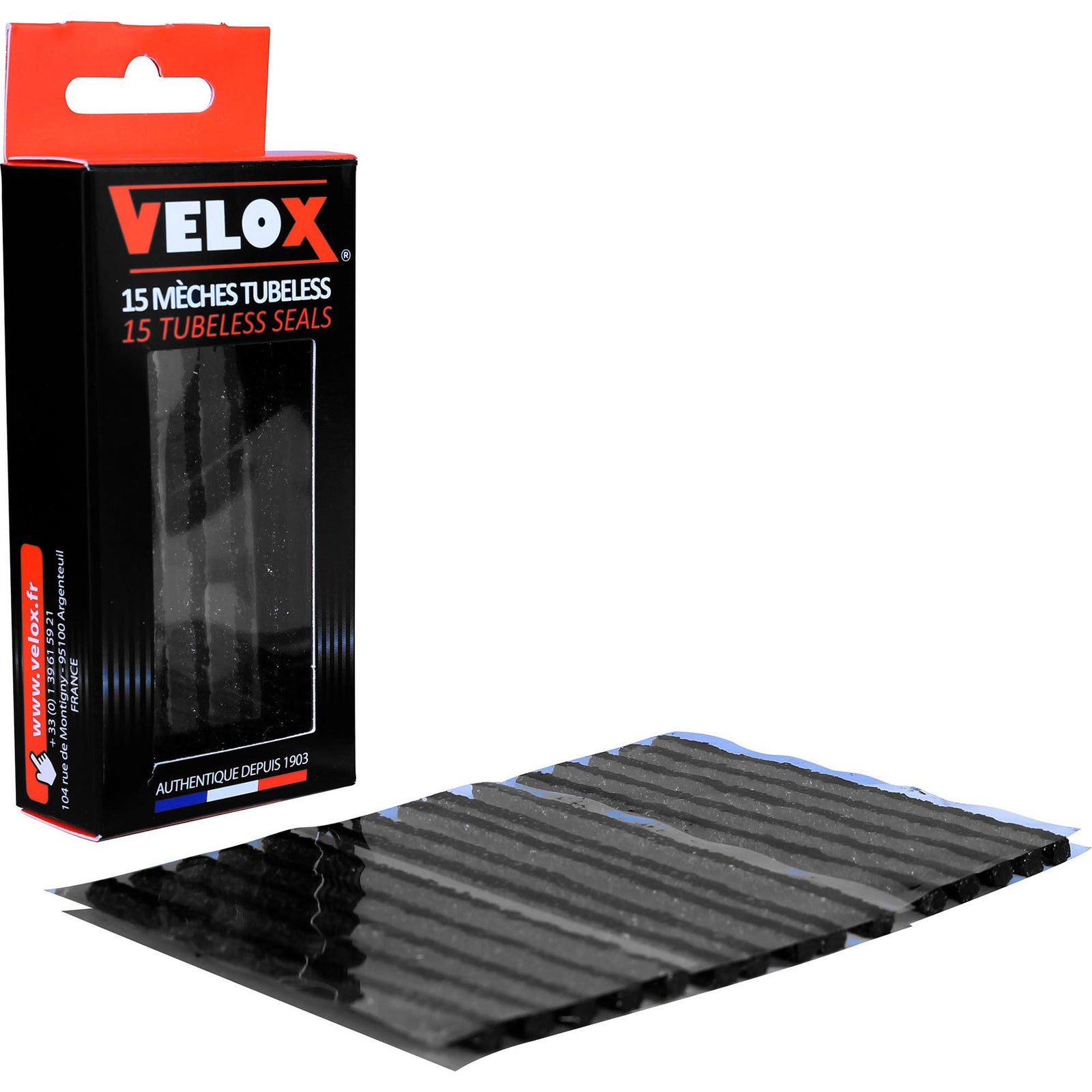 Velox tubeless reparatie koord 4.5mm 10cm (fiets)