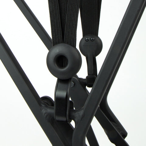 Widek triobinder Eye met haak 24+2x12mm zwart olijfgroen