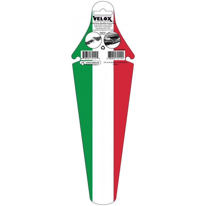 Velox spatbord Italië groen-wit-rood
