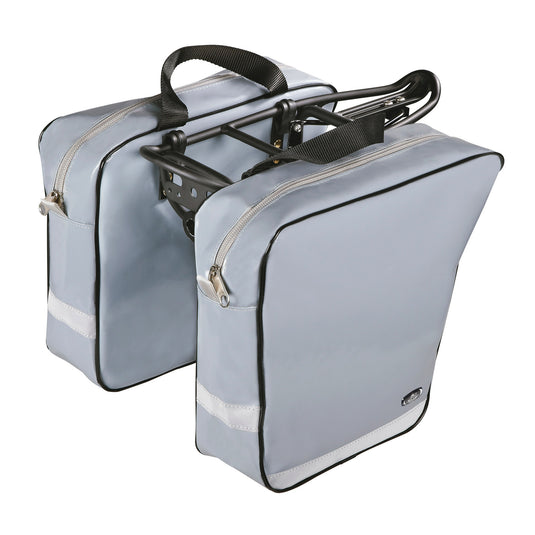 Monte grappa pakaftas l+r 15l varnish met rits grijs