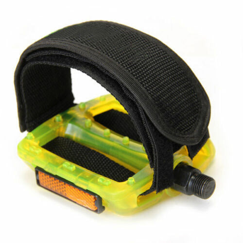 Load image into Gallery viewer, VWP Fixie pedal straps zwart nylon
