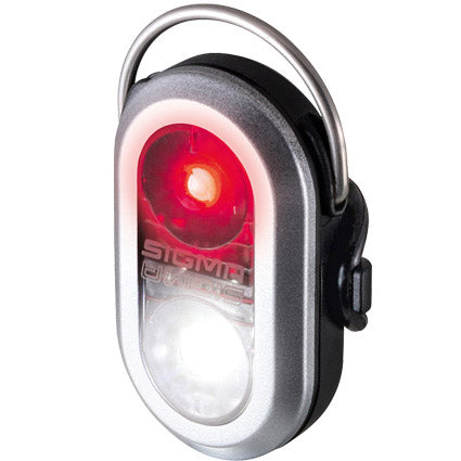 Load image into Gallery viewer, Sigma micro duo zilver dual led incl 2x cr-2032
