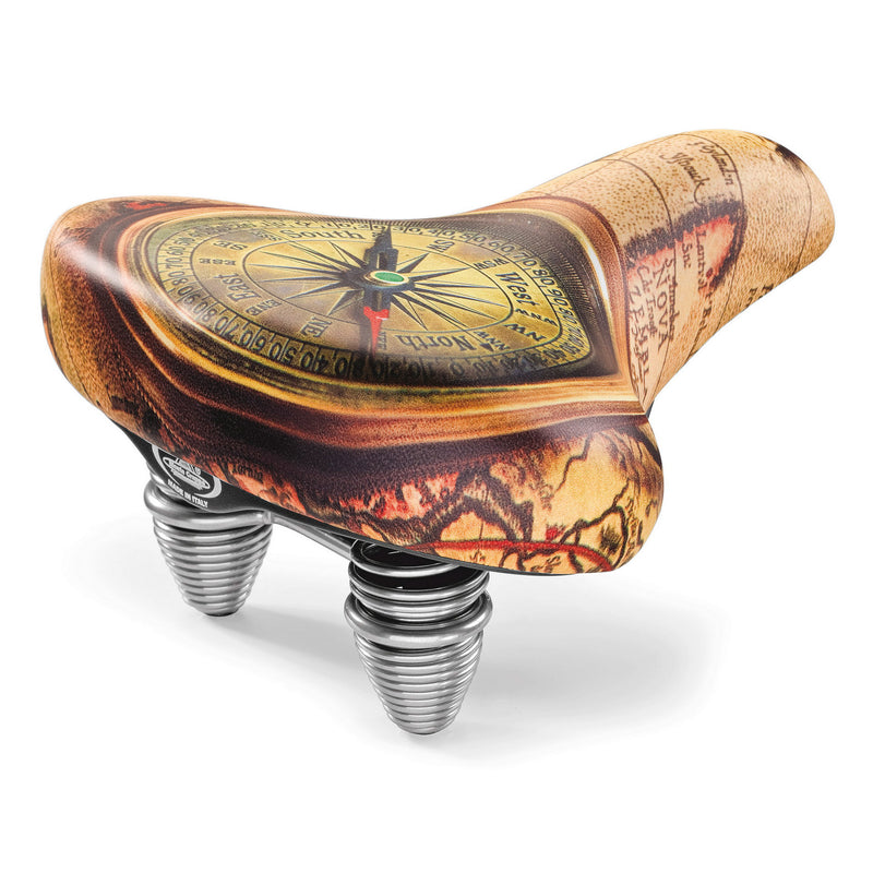 Load image into Gallery viewer, Selle monte grappa monte grappa zadel north cruiser skay met hangveer
