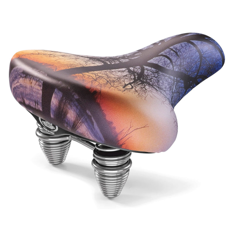 Load image into Gallery viewer, Selle monte grappa monte grappa zadel sunset cruiser skay met hangveer
