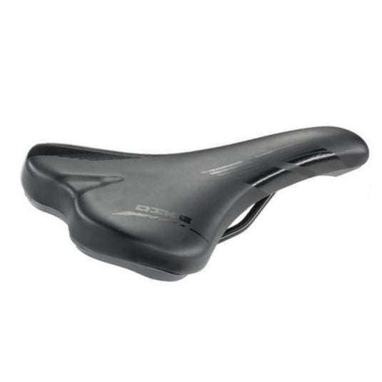 Selle monte grappa monte grappa zadel dike zwart zilver
