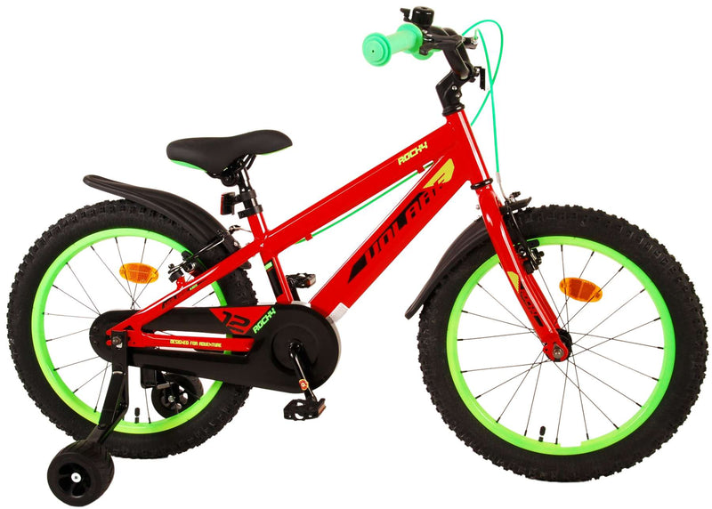 Load image into Gallery viewer, Volare Rocky Kinderfiets Jongens 18 inch Rood Twee handremmen
