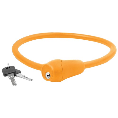 M-wave kabelslot silicone oranje 60cm12mm
