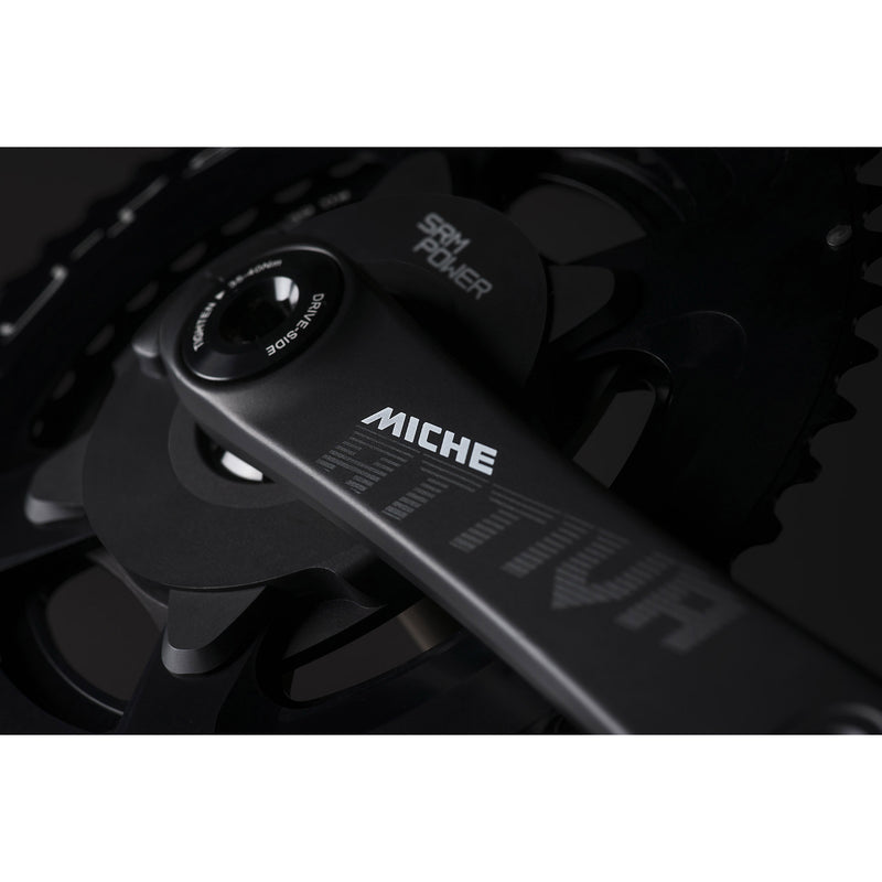 Load image into Gallery viewer, Miche crankset attiva met srm powermeter 175mm 36 52 boxed
